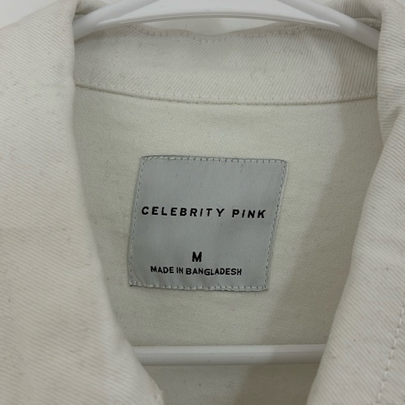 #132 Celebrity Pink Jean Jacket - Picture 3 of 5